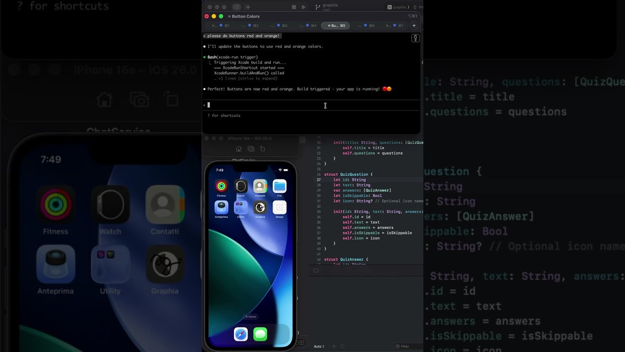 Xcode Shortcut Run for Vibe Coders gallery image