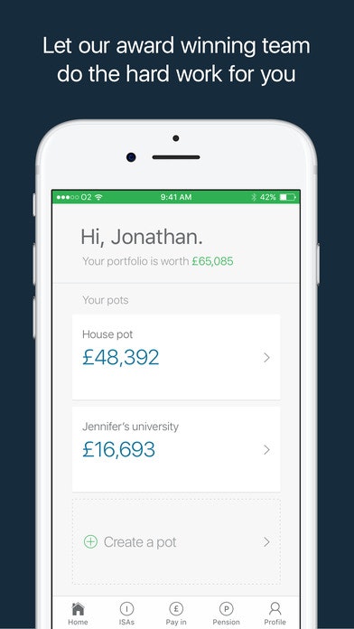 Nutmeg App gallery image