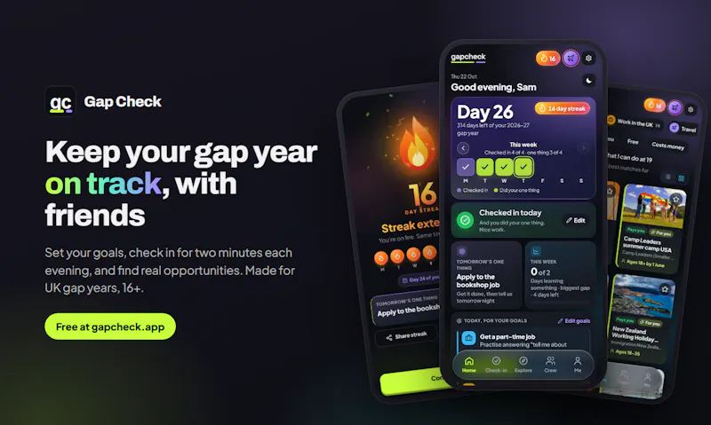 gapcheck screenshot 1