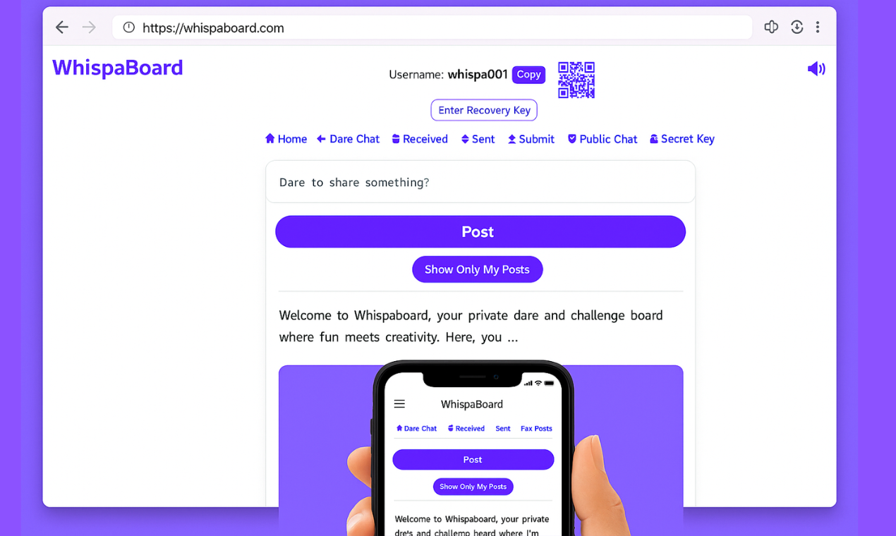 Média Wispaboard - L'application Social Dare qui défie vos amis 1