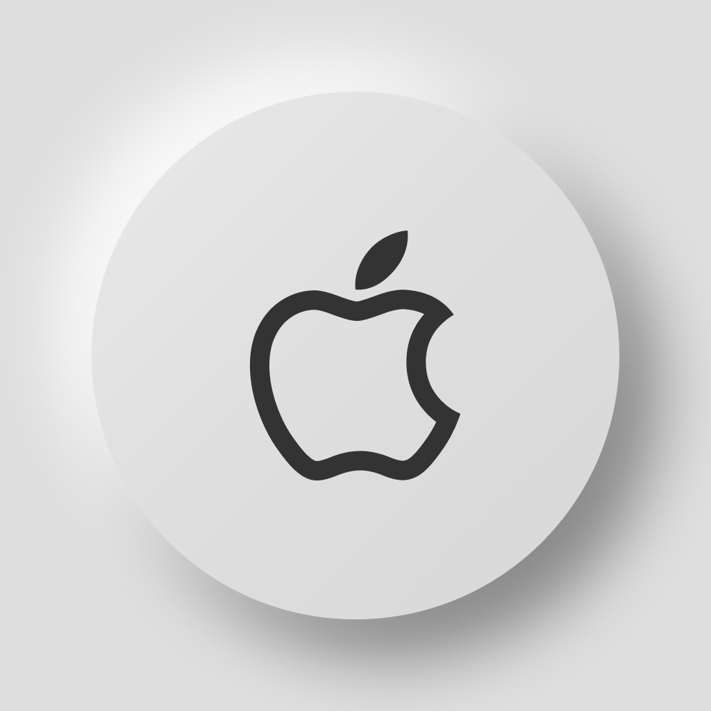 Thin Lines Circular Neumorphic Icon Pack