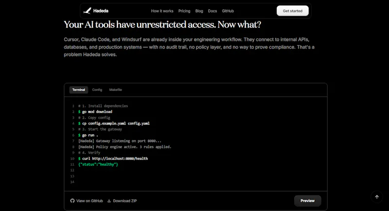 Hadeda screenshot 2