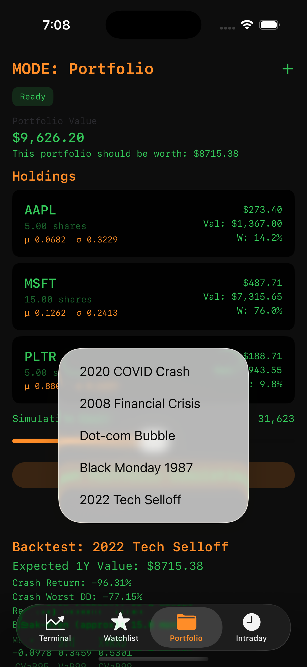 Market Analysis Simulator gallery image