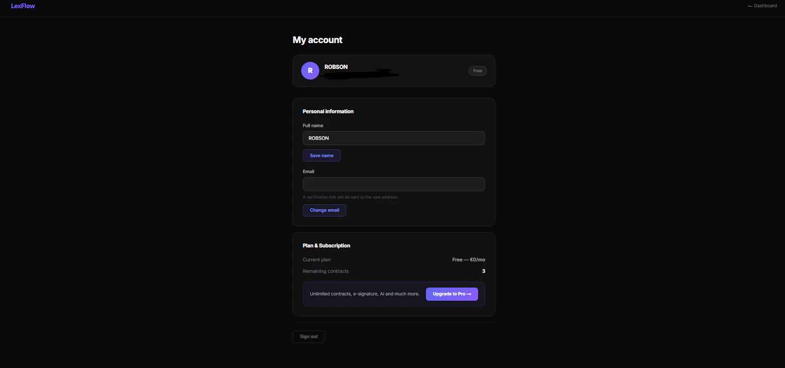 LexFlow screenshot 6
