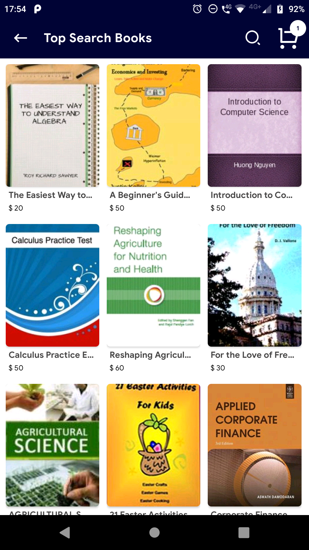 Granth - Android Ebook App + Admin panel gallery image