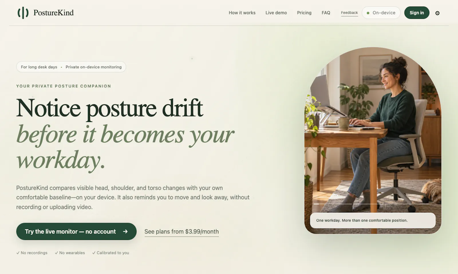 PostureKind screenshot 4