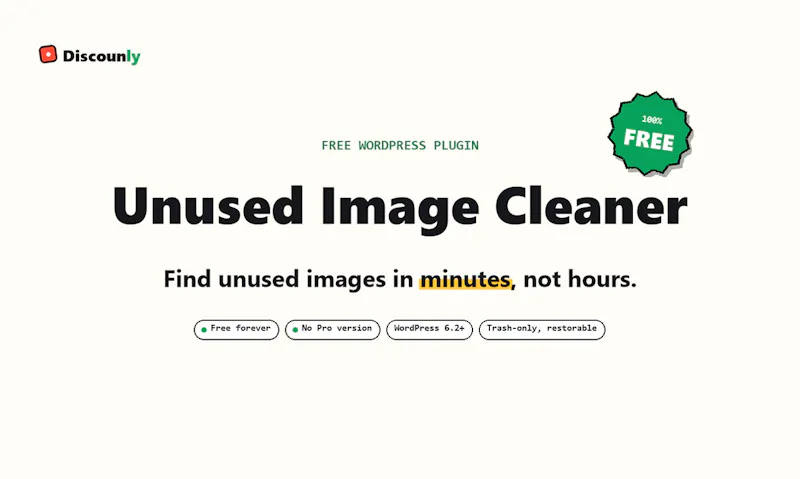 Discounly Unused Image Cleaner screenshot 2