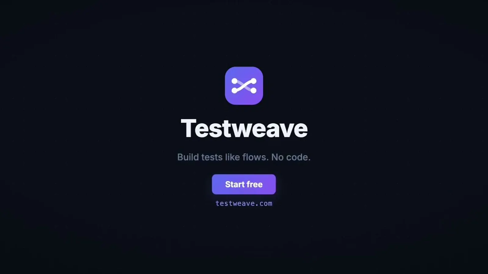 Testweave screenshot 1 (video preview)