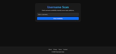 Username Scan gallery image