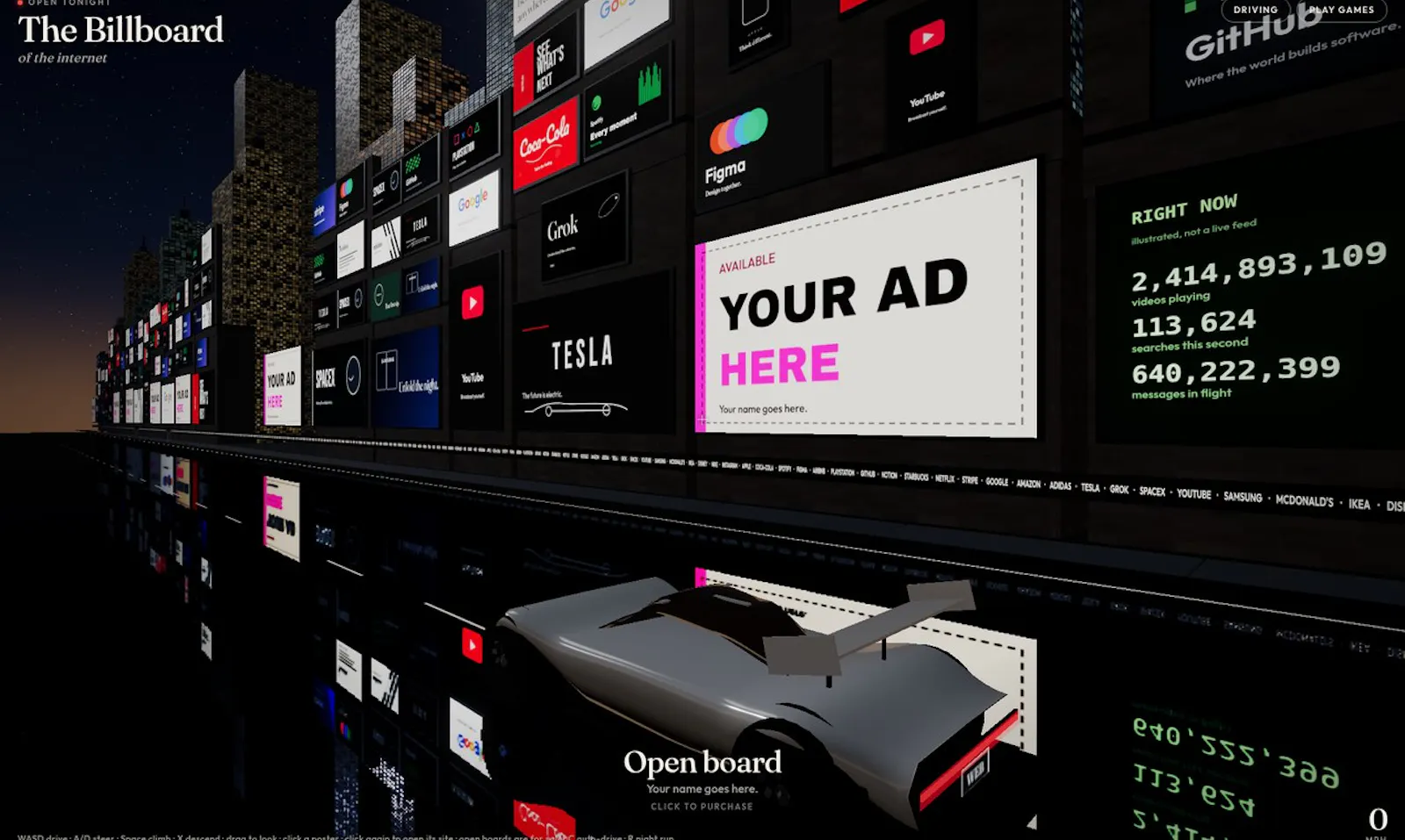 Billboard of the Internet screenshot 4