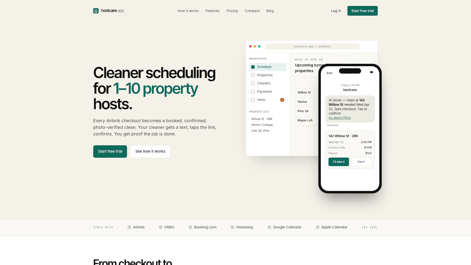 hostcare.app screenshot 3