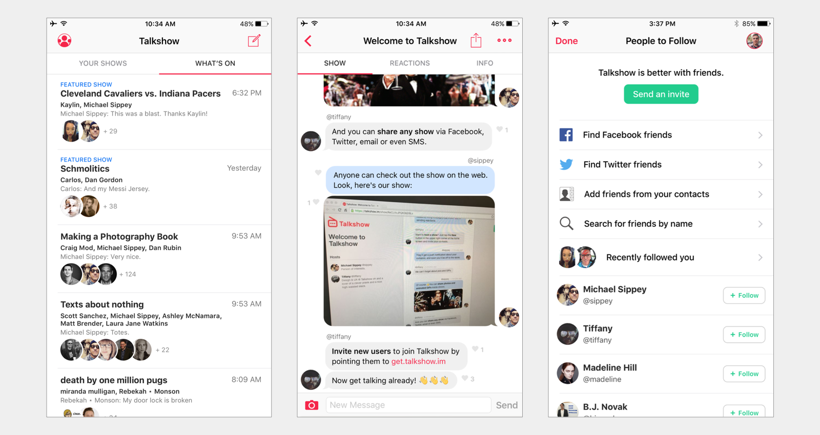 Talkshow gallery image