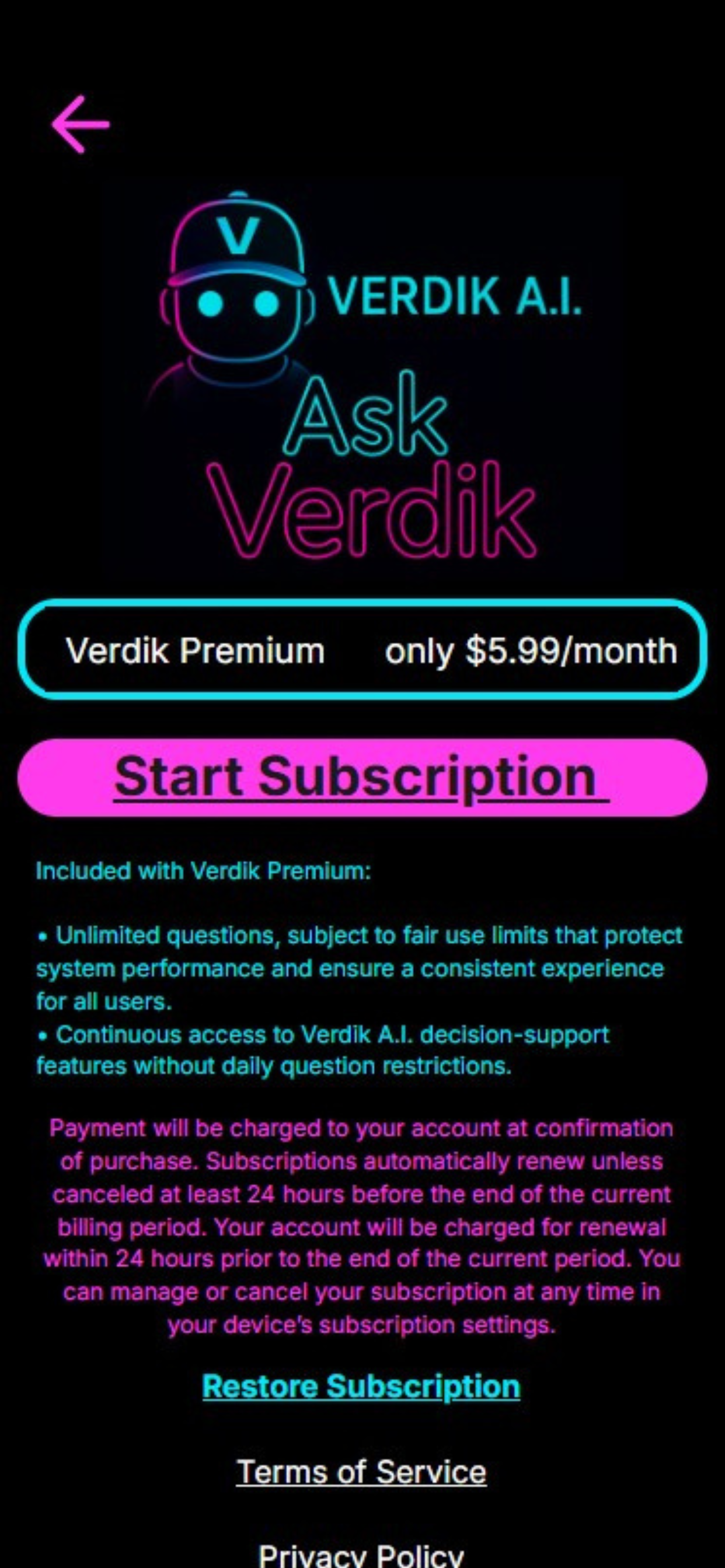 Ask Verdik AI gallery image