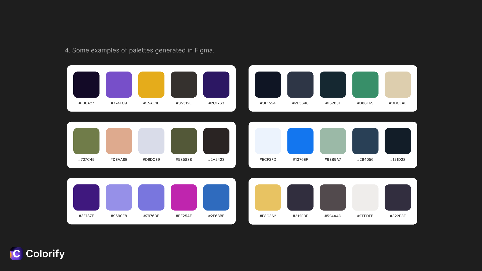 Colorify - Screenshot 4 showing product features and functionality