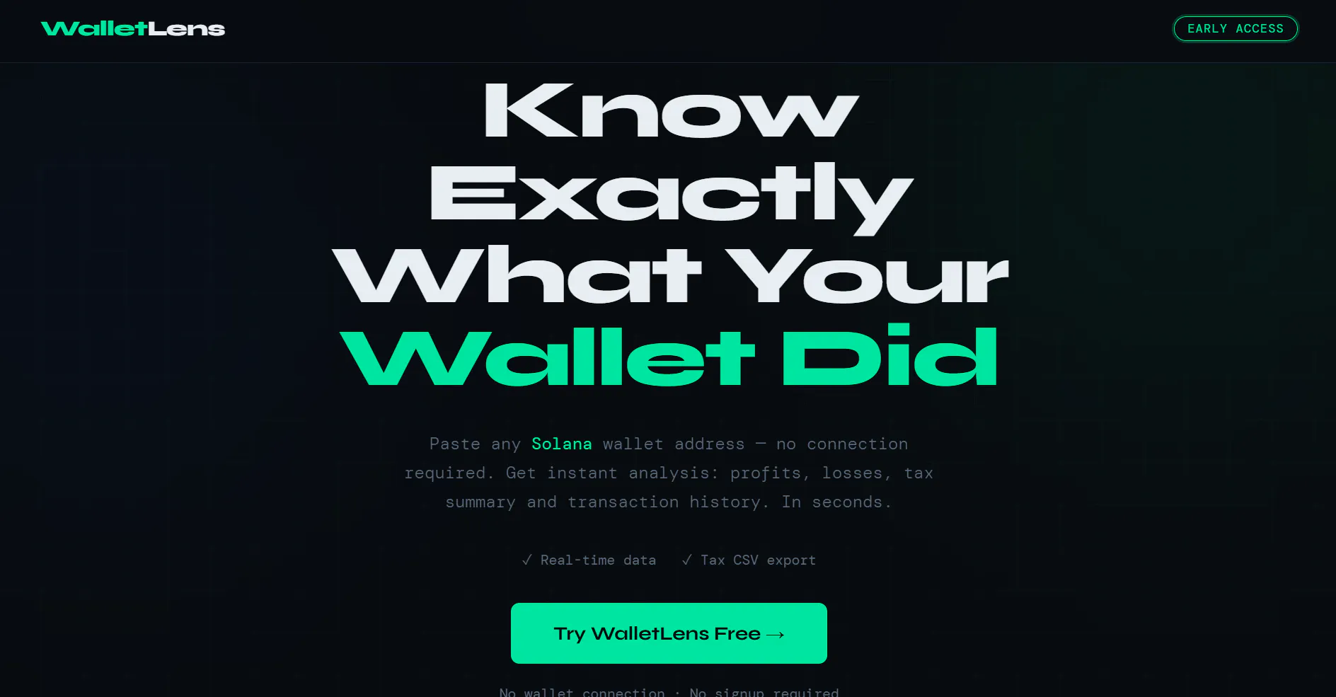 Wallet Lens product banner