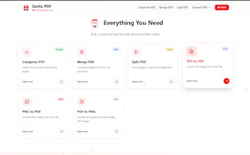 SantaPDF – Free PDF Tools (No Watermark) gallery image