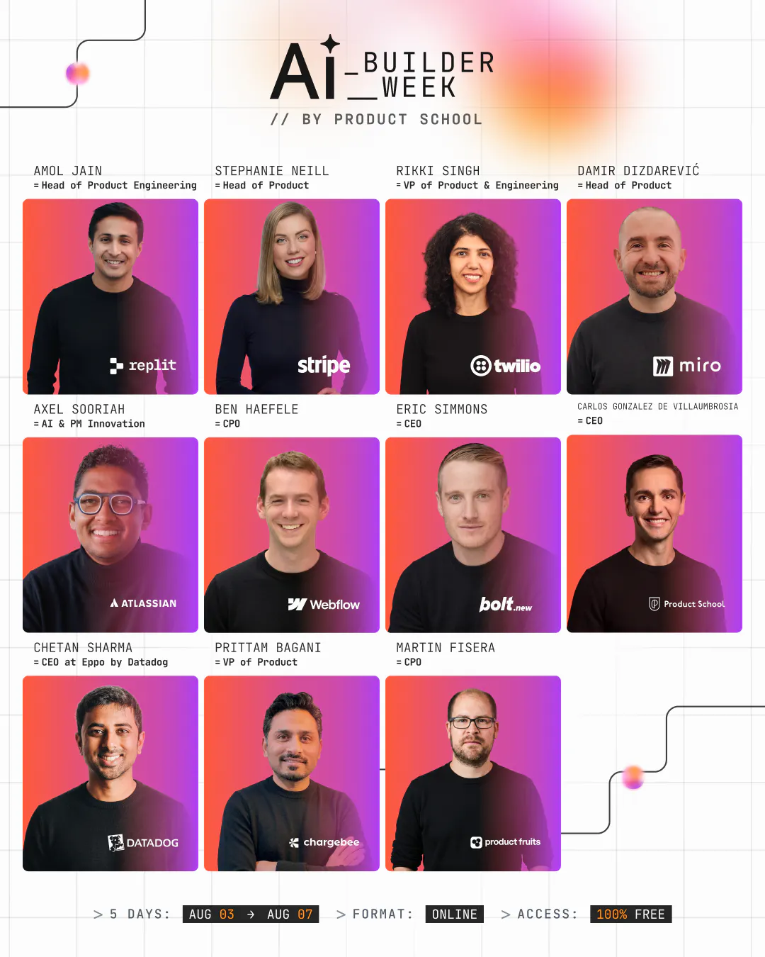 AI Builder Week by Product School gallery image