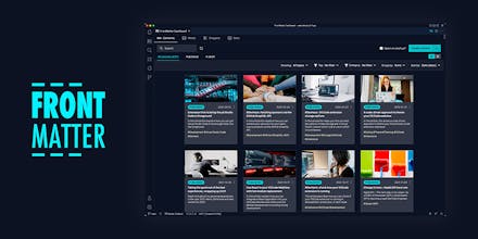 Front Matter CMS gallery image