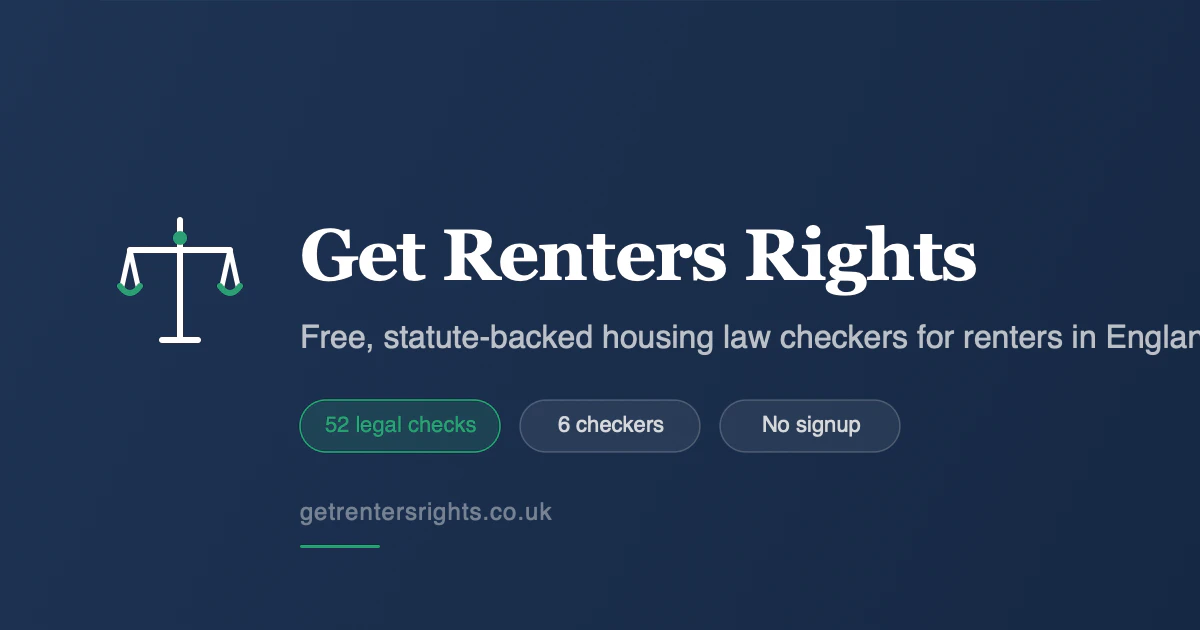 Get Renters Rights 대표 미리보기