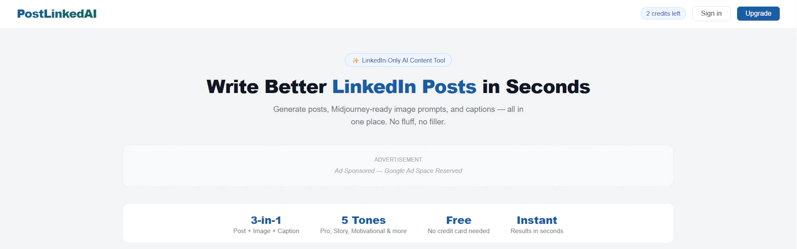 PostLinkedAI screenshot 10