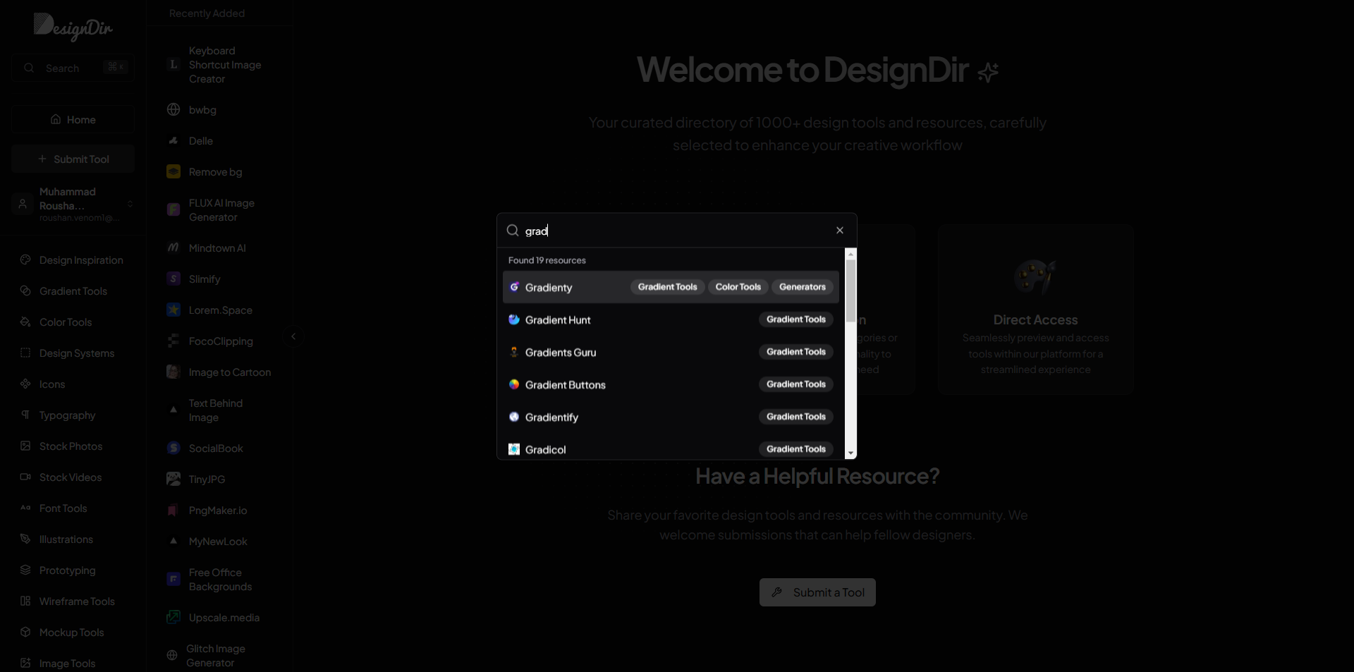 DesignDir - デザイナー向けの重要なツールのキュレーションディレクトリメディア4