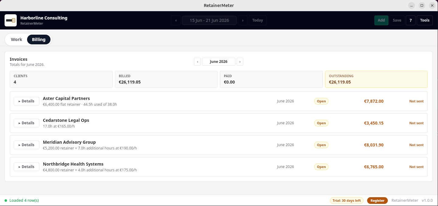 RetainerMeter gallery image