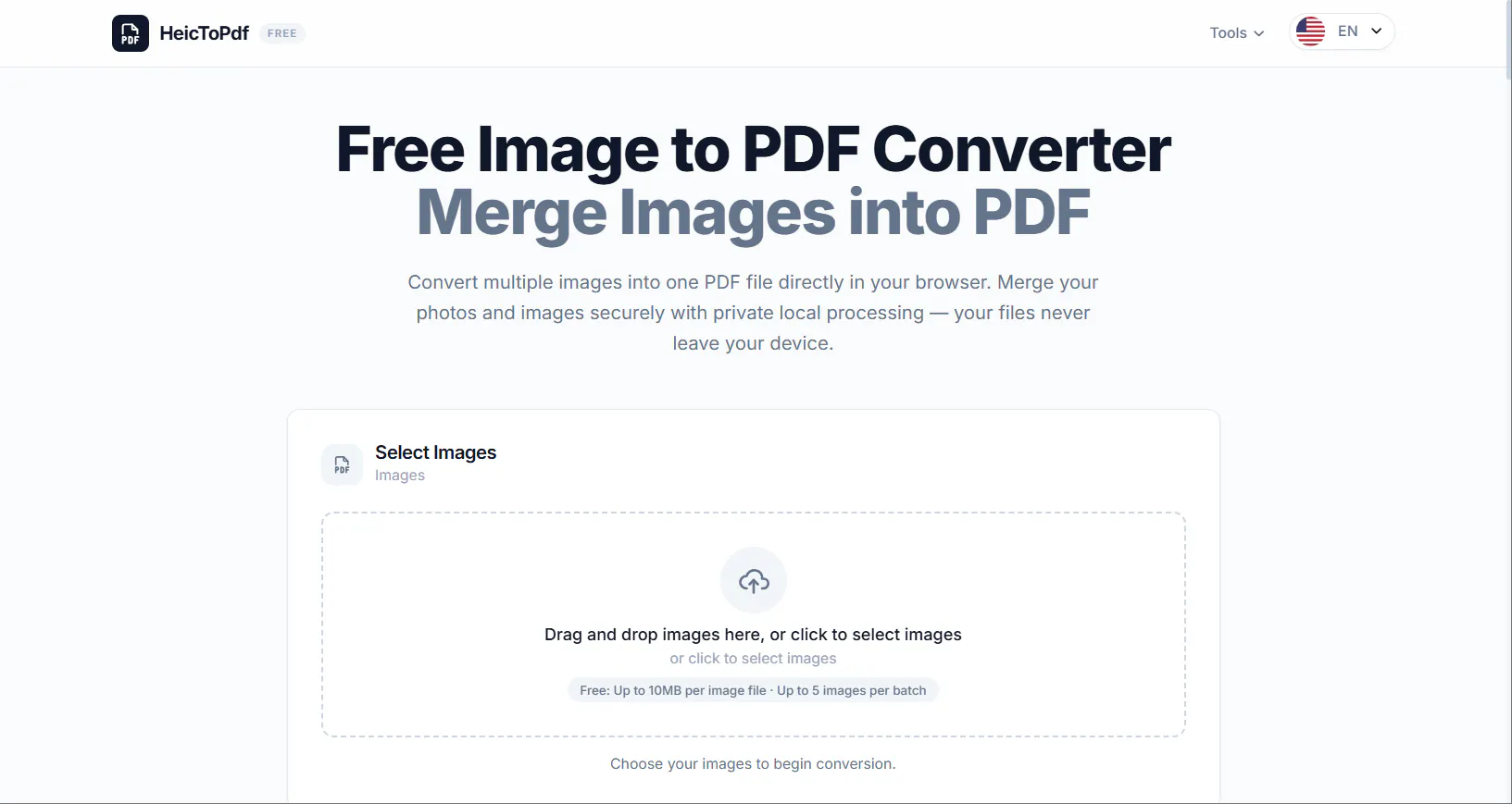 HeicToPdf gallery image