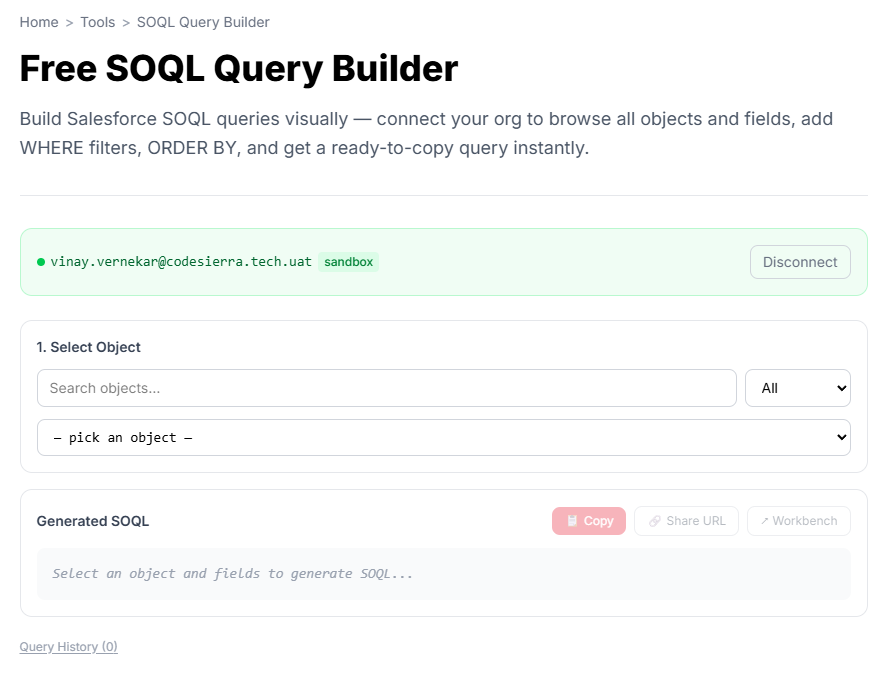 SOQL Query Builder gallery image