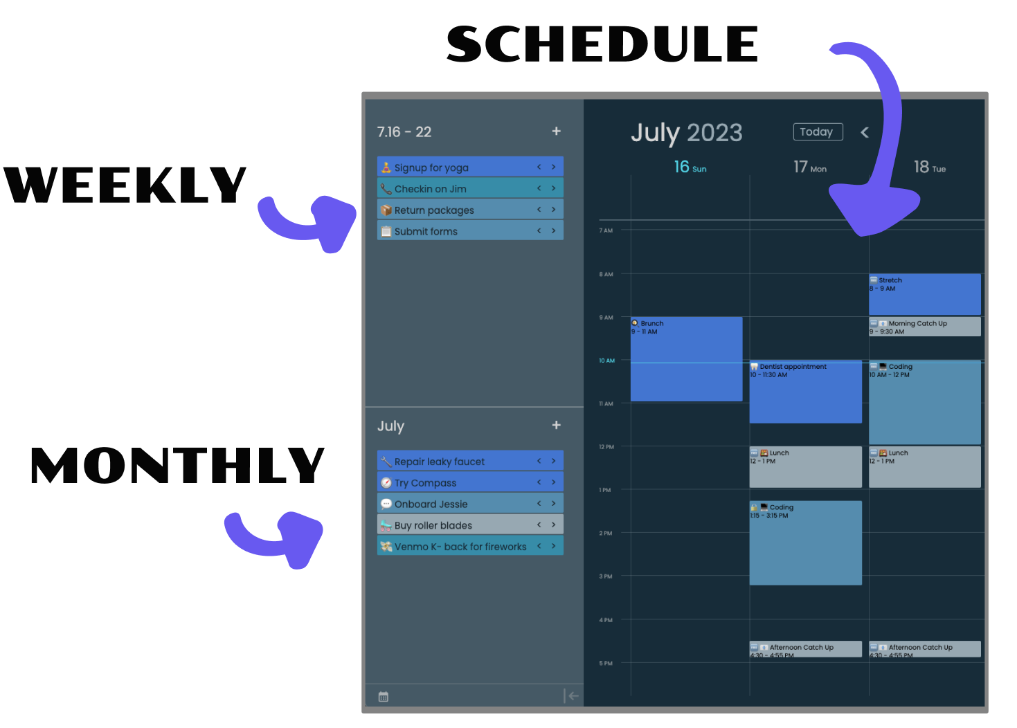 Kompasskalender - Schöner Kalender für Minimalisten Medien 4