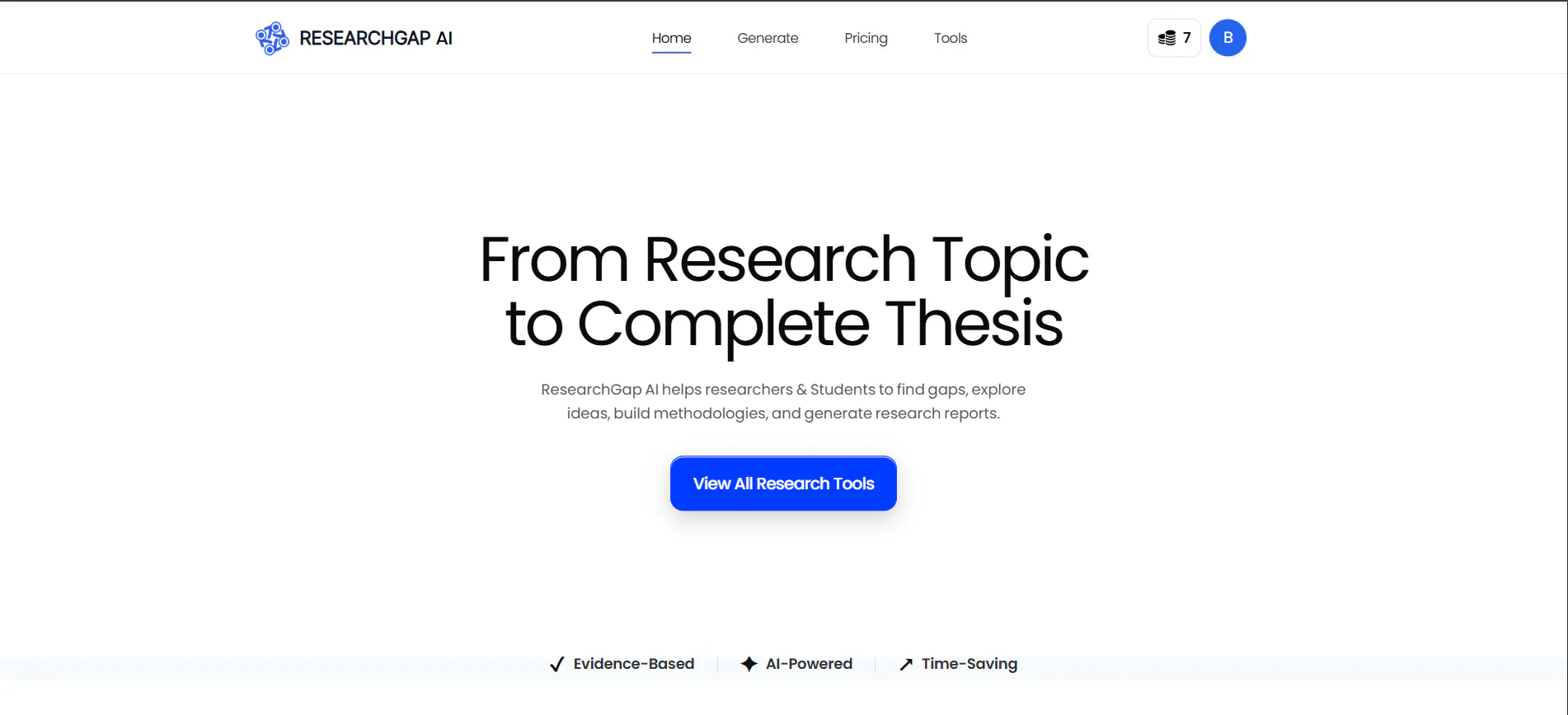 ResearchGap AI gallery image