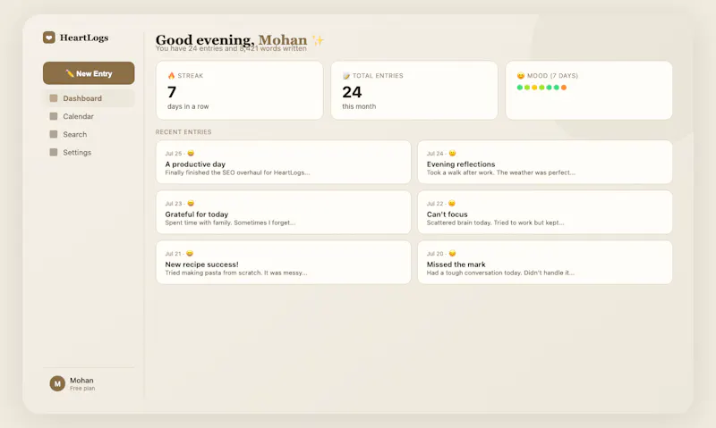 HeartLogs screenshot 2