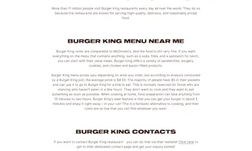 Burger King Near Me gallery image