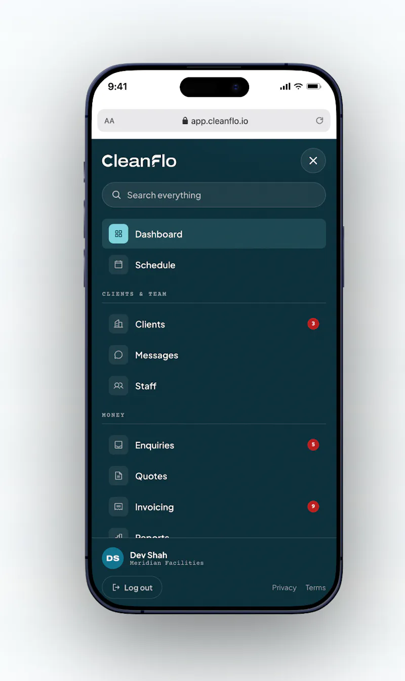 CleanFlo screenshot 15