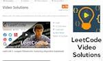 LeetCode Video Solutions image