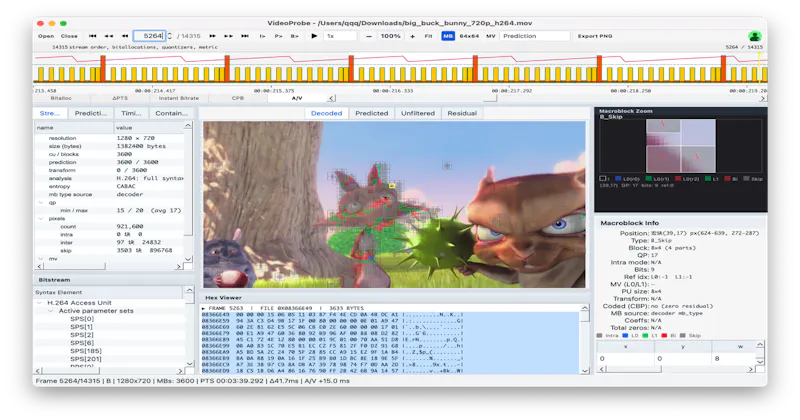 VideoProbe screenshot 1