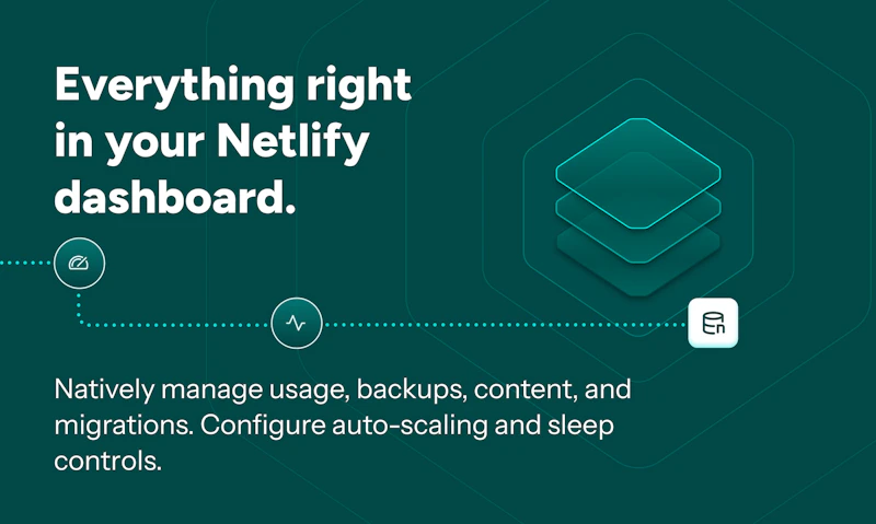 Netlify Database screenshot 5