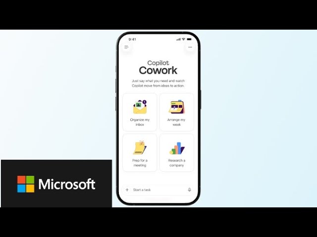 Copilot Cowork Mobile gallery image