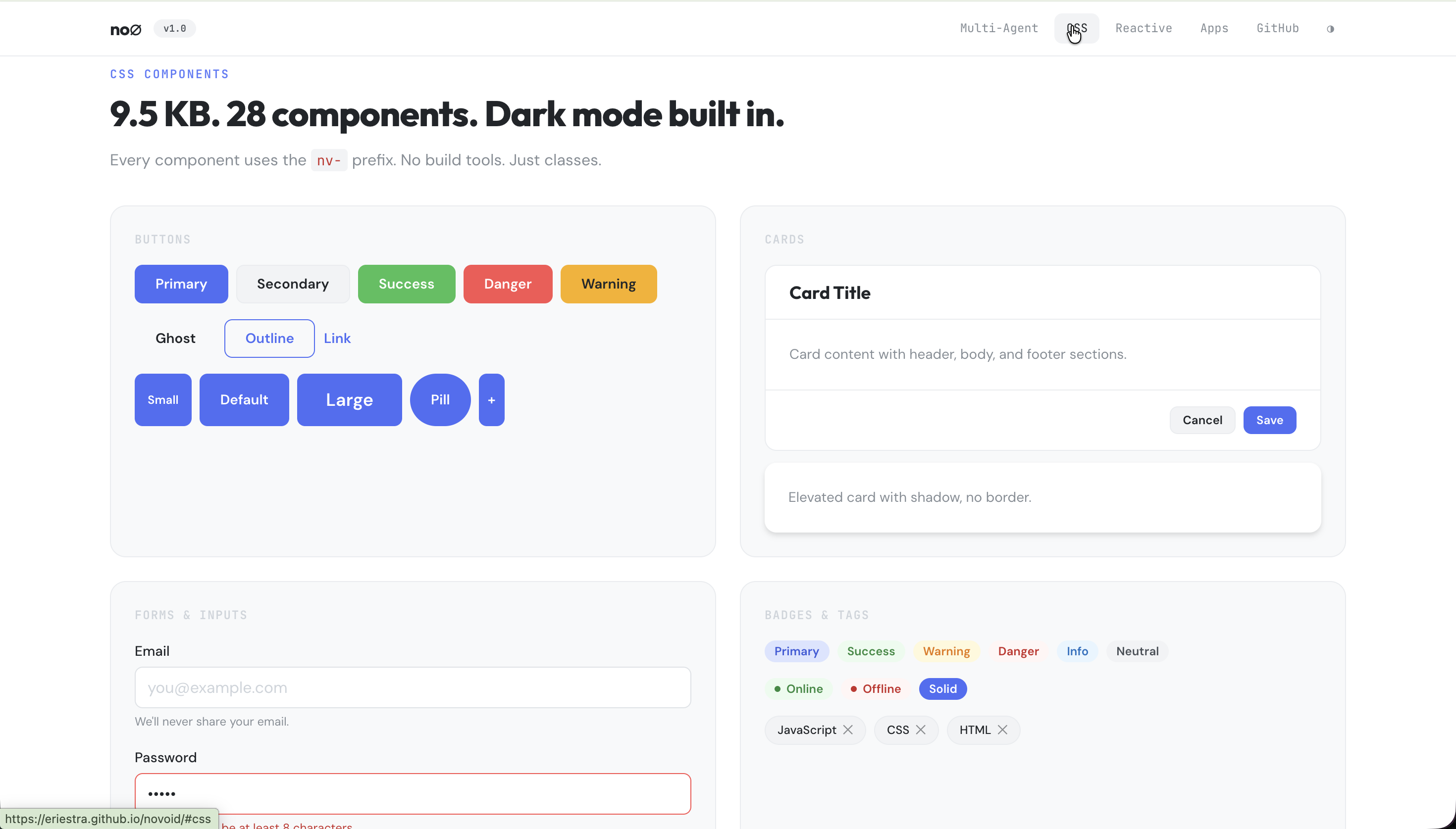 no∅ - Screenshot 4 showing product features and functionality