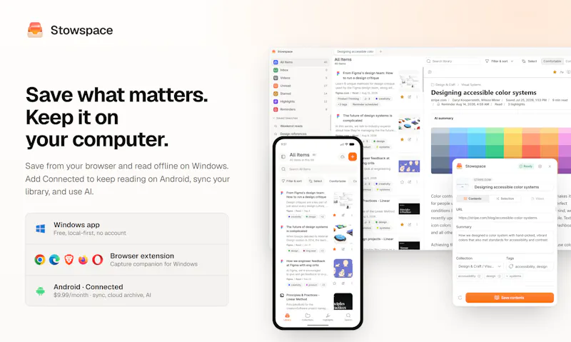 Stowspace screenshot 1