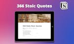 366 Stoic Quotes of the Day  image