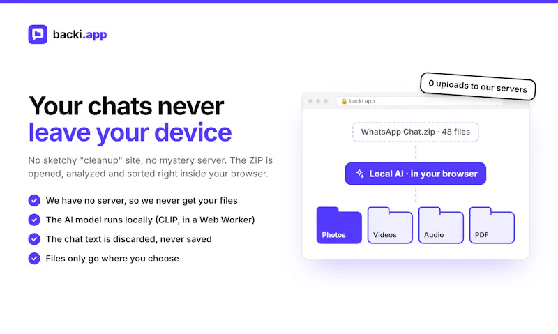 backi.app screenshot 3