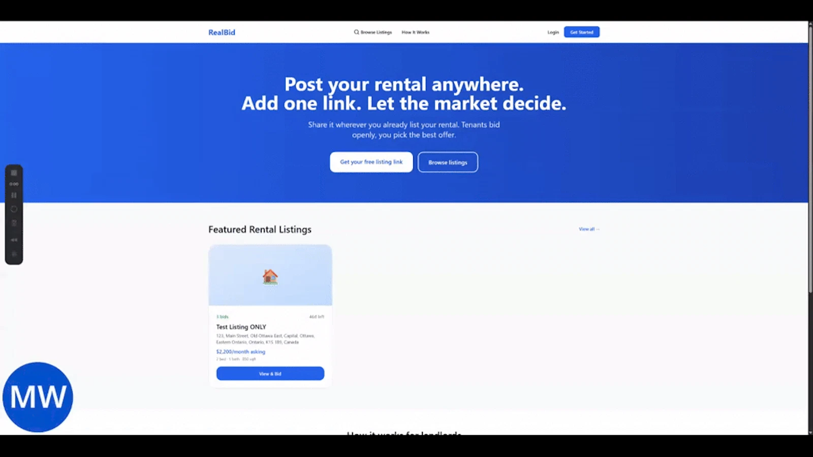 RealBid screenshot 1 (video preview)
