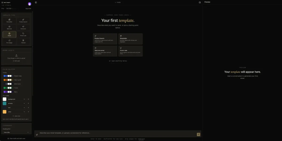 EmailTemple screenshot 2