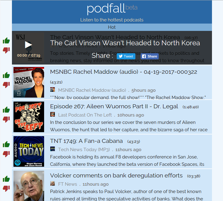 Podfall gallery image