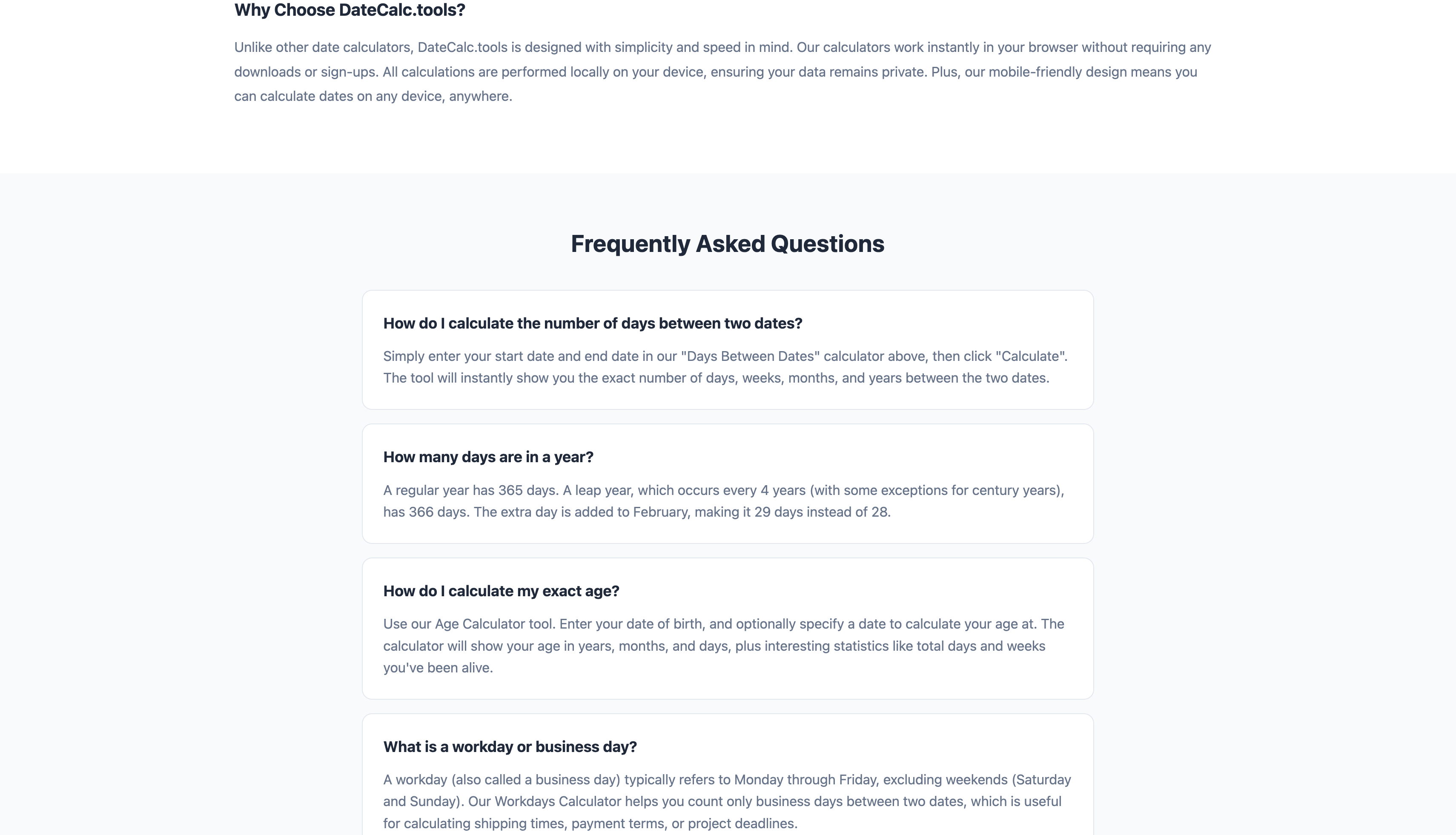 DateCalc.tools gallery image