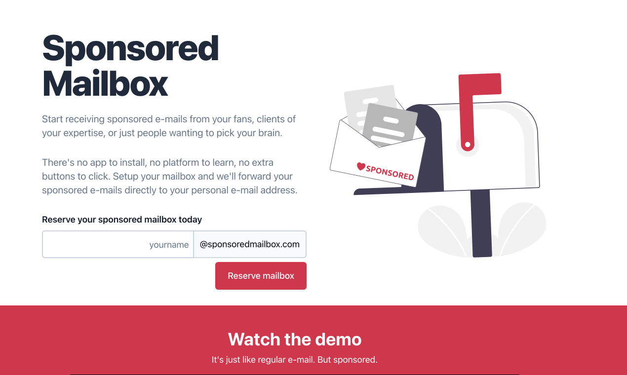 Sponsored mailbox gallery image