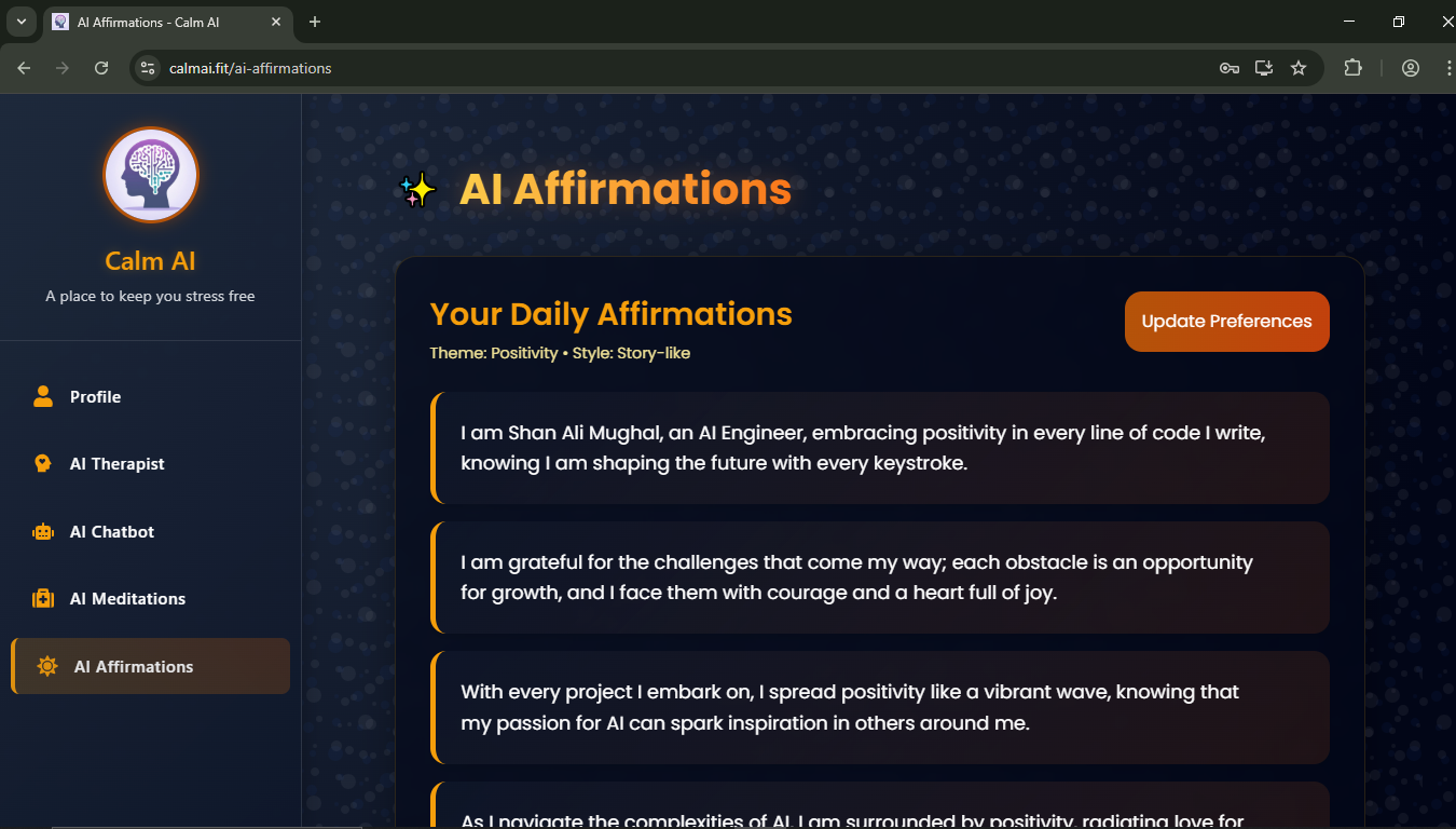 Calm AI media 7