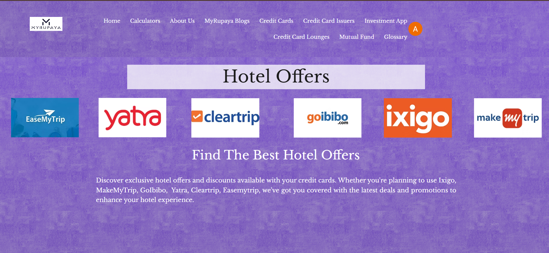 Myrupaya Hotel Discount Finder media 2