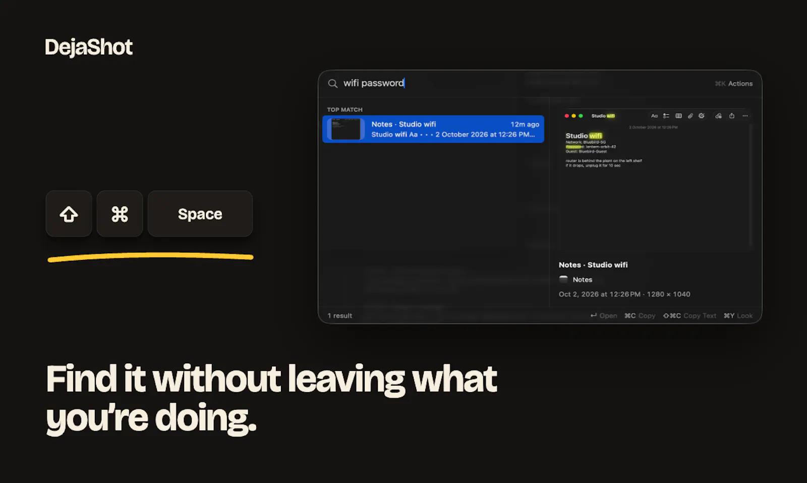 DejaShot screenshot 3