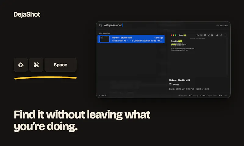 DejaShot screenshot 3